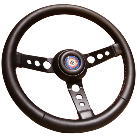 Kierownica trójramienna ∅39cm - gruby wieloklin